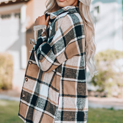 Mia Plaid Print Shirt