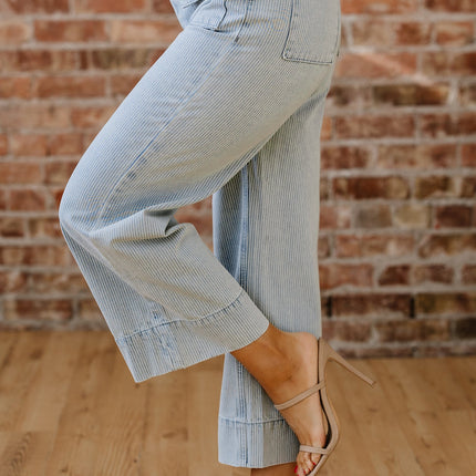 Eve Hem Wide Leg Jeans