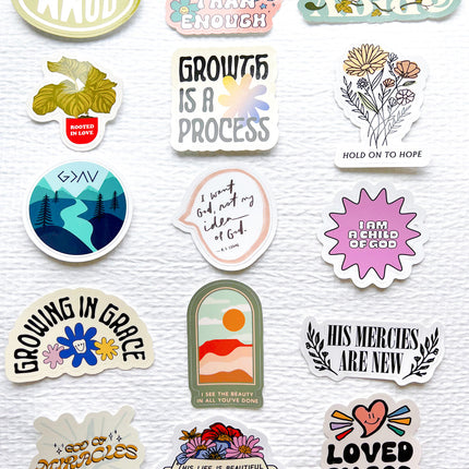50 Random Stickers