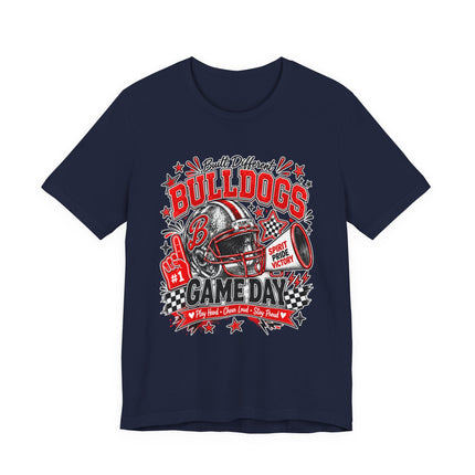 Bulldogs Gameday Football T‑Shirt — Proud Team Fan Tee