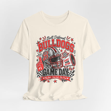 Bulldogs Gameday Football T‑Shirt — Proud Team Fan Tee