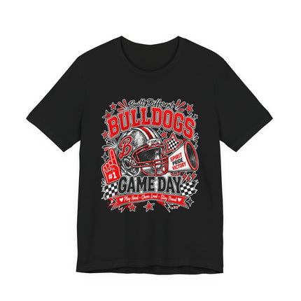 Bulldogs Gameday Football T‑Shirt — Proud Team Fan Tee