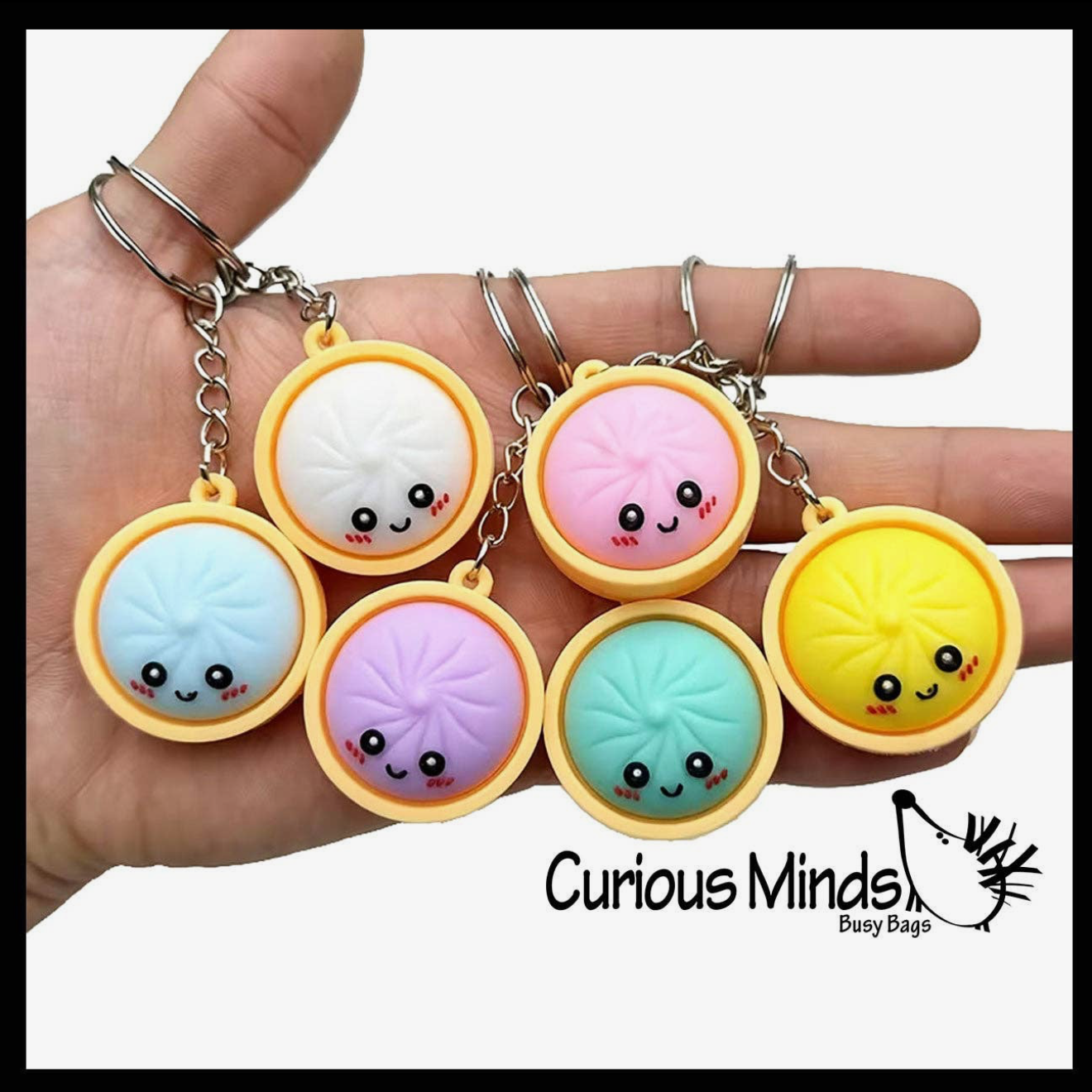 Mini Dumpling Keychain
