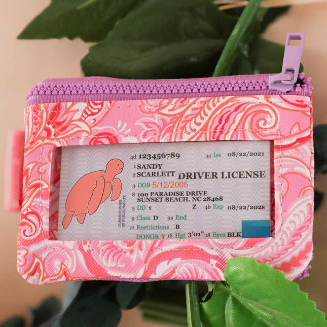 Simply Southern® ID Wallet: Pink Paisley