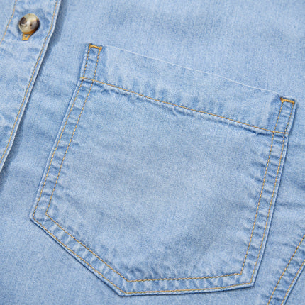 Daphne High Low Chambray Shirt