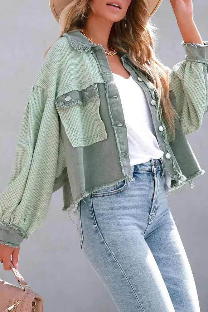 Willow Waffle Knit Jacket