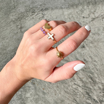 Infinity Heart Ring
