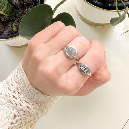 Silver WWJD Ring