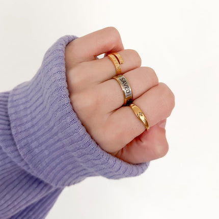 Faith Hope Love Ring