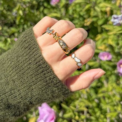 Floral Dome Ring