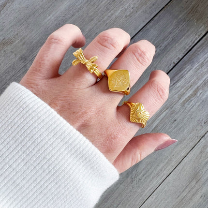 Radiant Heart Ring