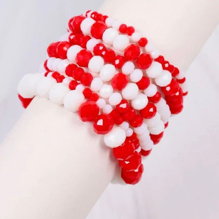 GLASS BRACELET STACK