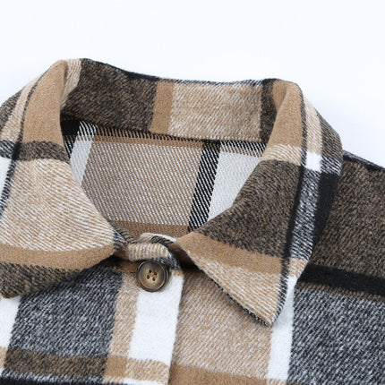 Mia Plaid Print Shirt