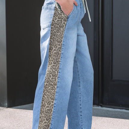 Avianna Panel Wide Leg Jeans