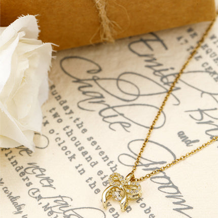 Athena Pendant Plated alloy Necklace