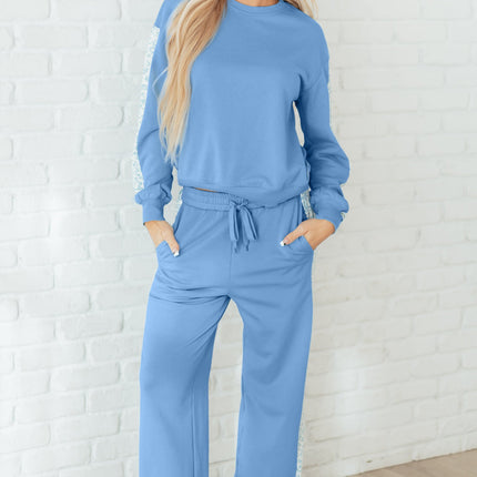 Robin and Sweatpants Lounge Set
