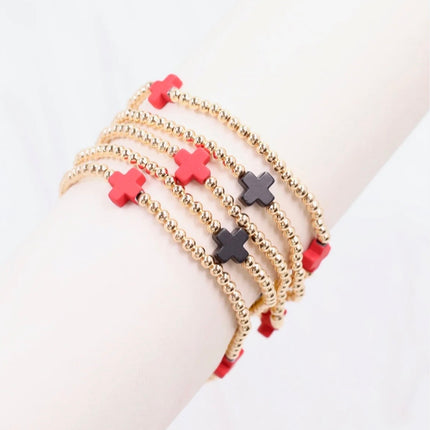 CROSS BRACELET SET