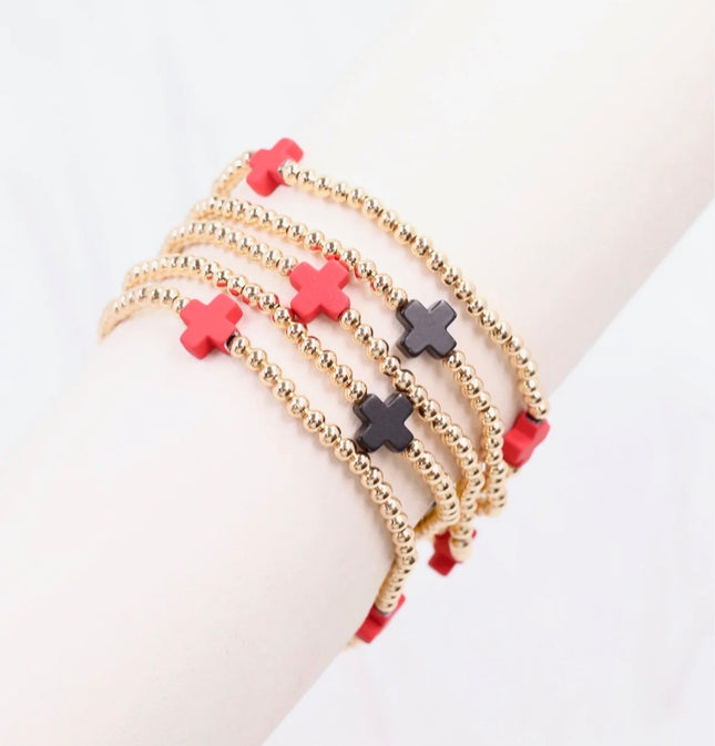 CROSS BRACELET SET