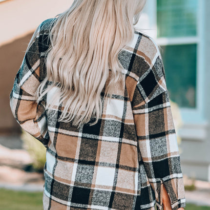 Mia Plaid Print Shirt