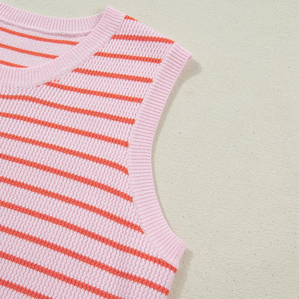 Ayleen Knit Sleeveless Casual Sweater