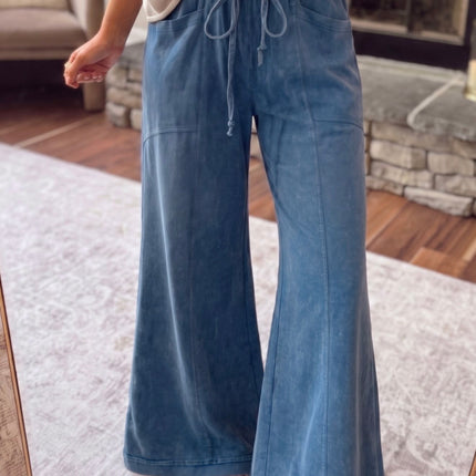 Blue Skies Wide Leg Pants