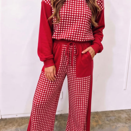 Gingham Girl Set