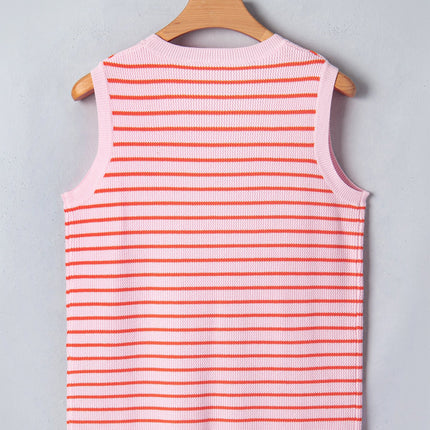 Ayleen Knit Sleeveless Casual Sweater