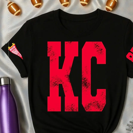 KC Loud & Proud Distressed Graphic Tee