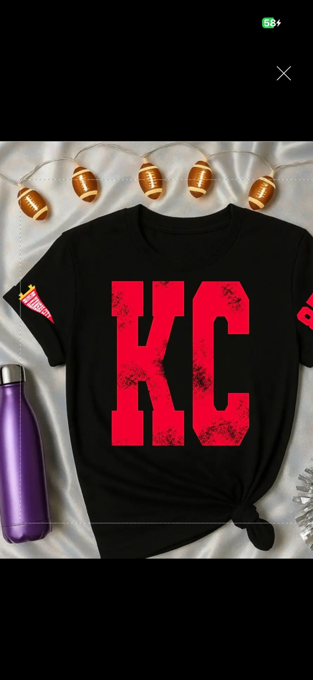KC Loud & Proud Distressed Graphic Tee