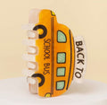 Back to School Bus Hair Claw Clip