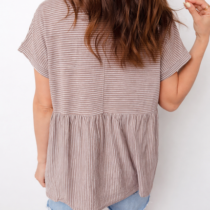 Giuliana Side Slit T Shirt