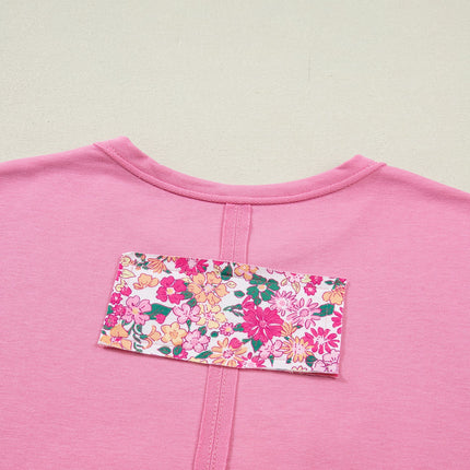 Adriana Big Flower Oversize Tee