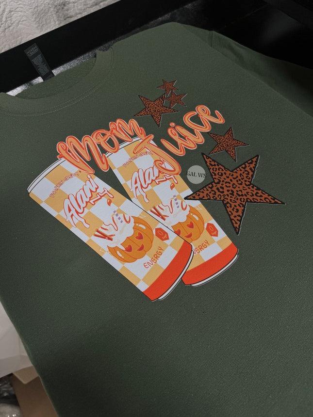 Pumpkin cream mom juice tee or sweatshirt