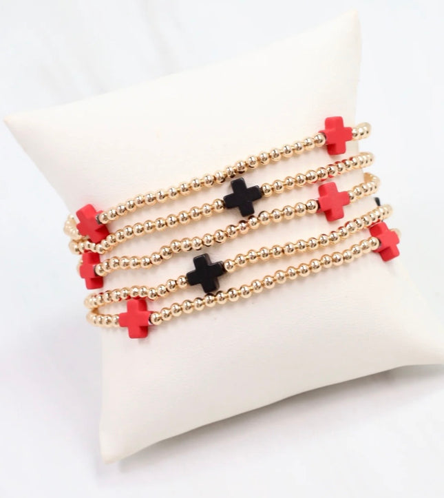 CROSS BRACELET SET