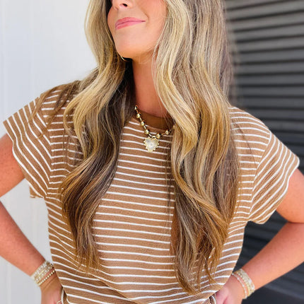 Aspyn Stripe Tee
