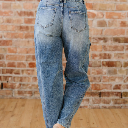 Milena Seam Detail Shift Jeans