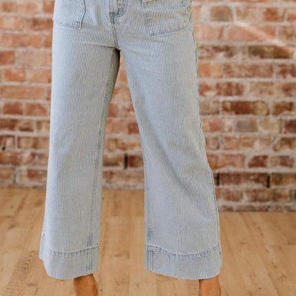 Eve Hem Wide Leg Jeans