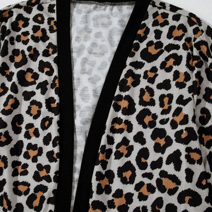 Jazmin Patched Open Front Cardigan