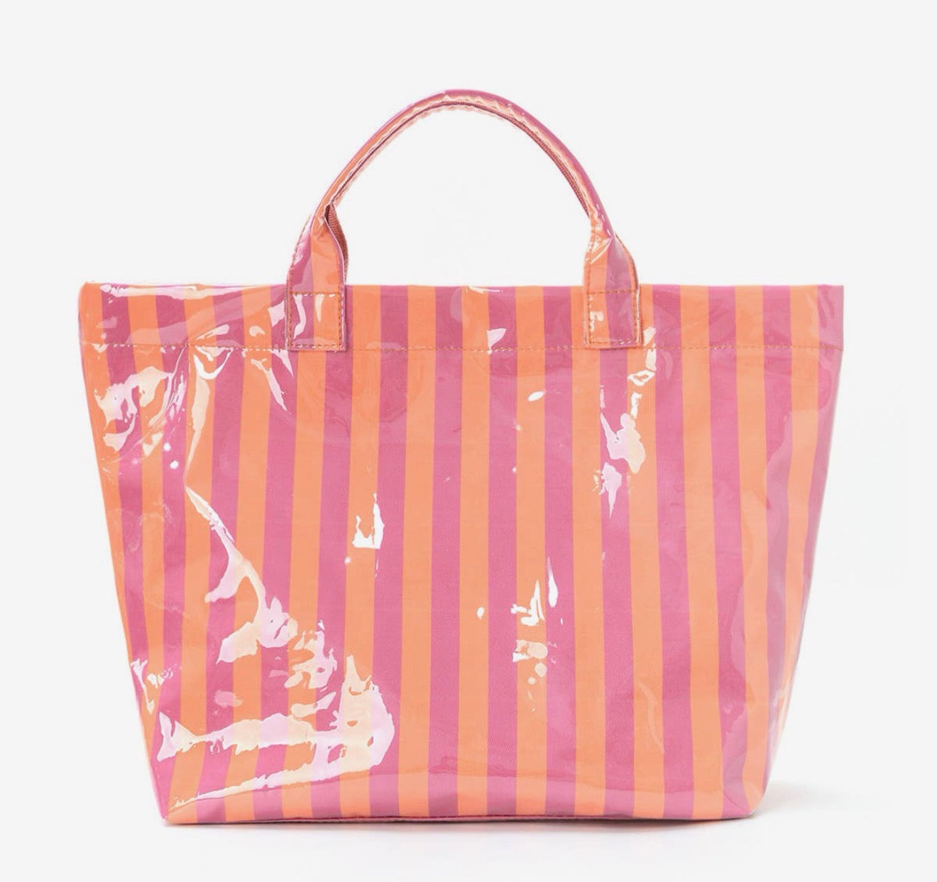 Striped Waterproof Oversized Tote Bag