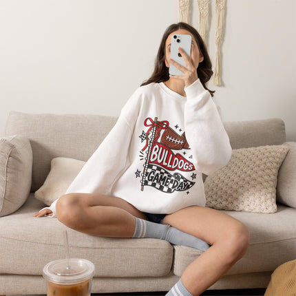 Bulldogs Game Day Crewneck Sweatshirt