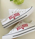 Bulldogs Glitter Spirit Sneakers