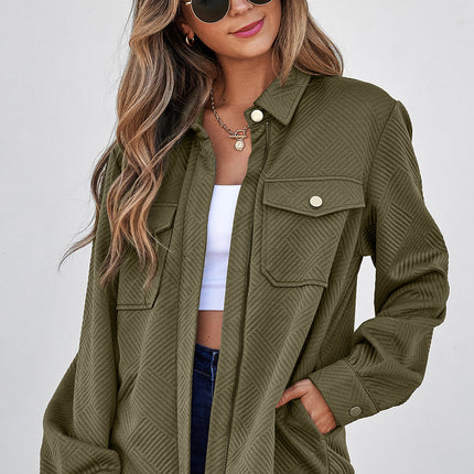 Remi Zip Up Flap Shirt