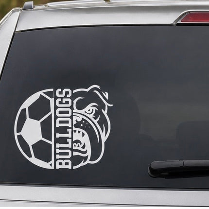 Bulldog Car Decal
