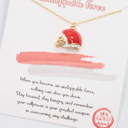 HELMET NECKLACE