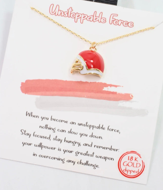HELMET NECKLACE