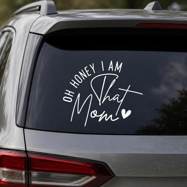 Mom Life Car Decal