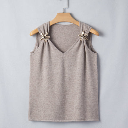 Clementine Metal Star Detail Sweater
