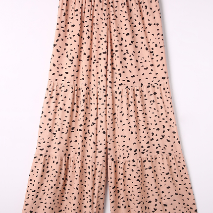 Analia Leg Dalmatian Palazzo Pants