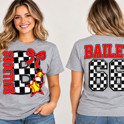 Custom Game Day Player Tee