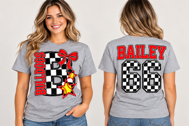 Custom Game Day Player Tee